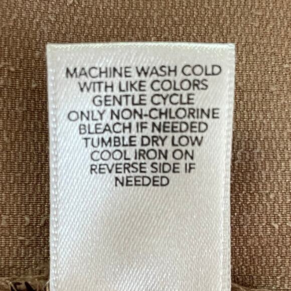 Christopher & Banks Corduroy A-line Midi Skirt Paisley Size 8 Western Boho Fall - Picture 8 of 9